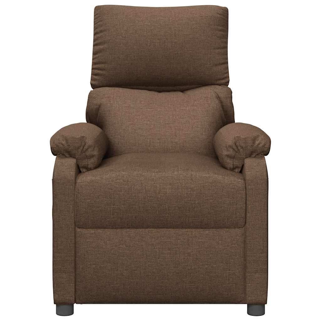 Fauteuil inclinable Marron Tissu - XIOS