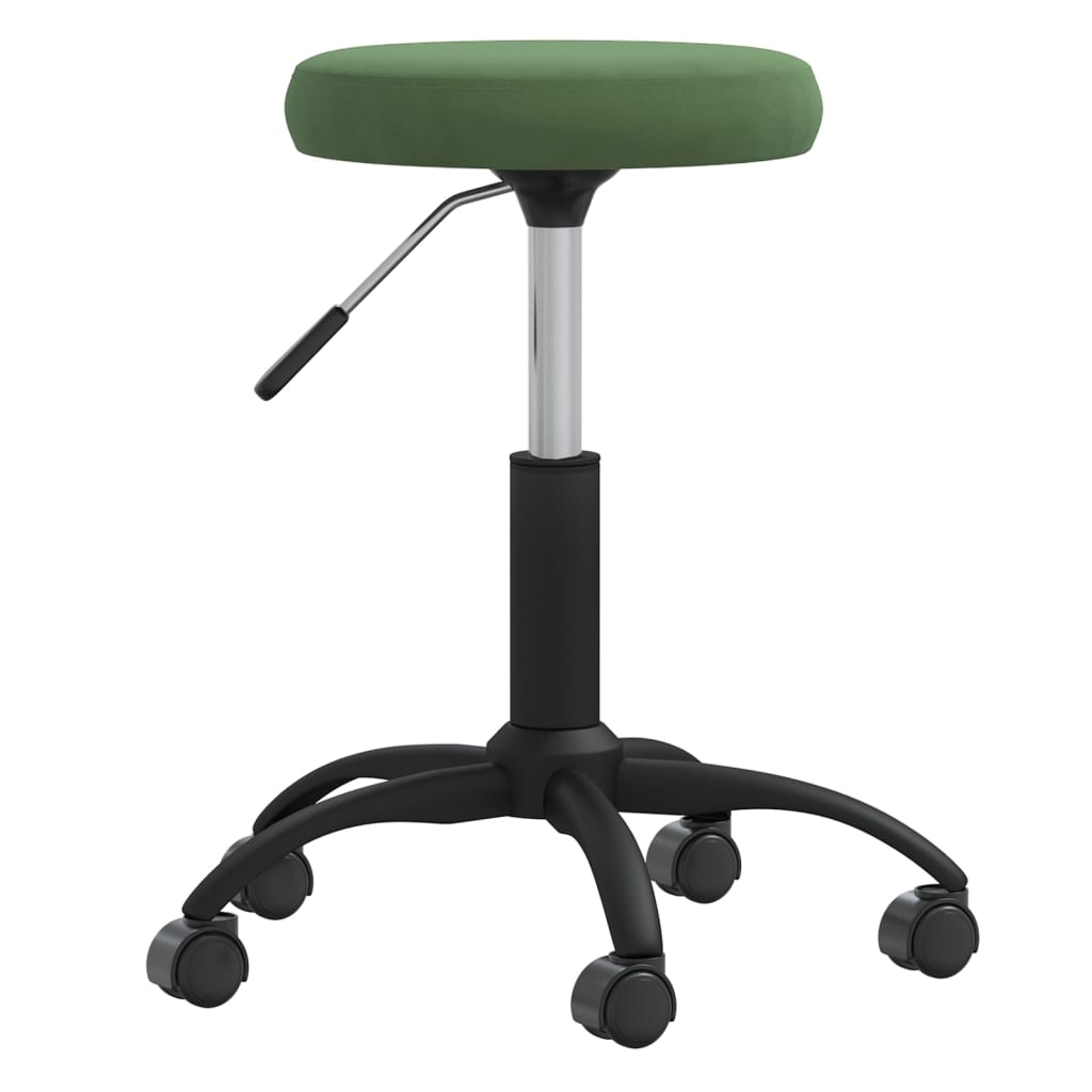 Chaise de salle à manger Vert foncé Velours - XIOS