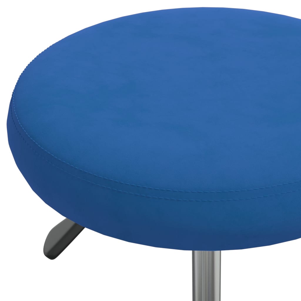 Chaise de salle à manger Bleu Velours - XIOS