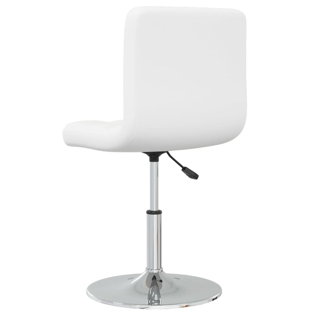 Chaises à manger lot de 6 blanc similicuir - XIOS