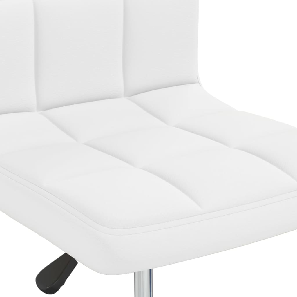 Chaises à manger lot de 6 blanc similicuir - XIOS