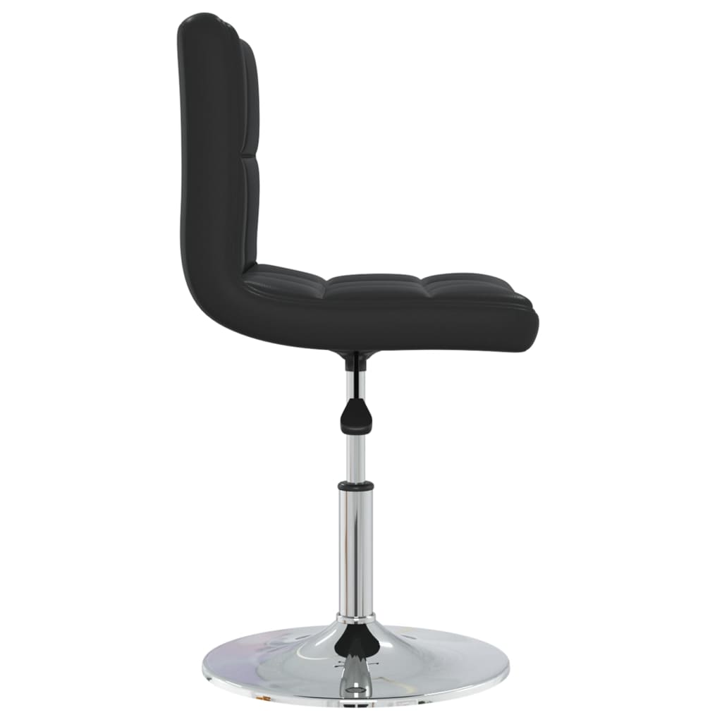 Chaises à manger lot de 6 noir similicuir - XIOS