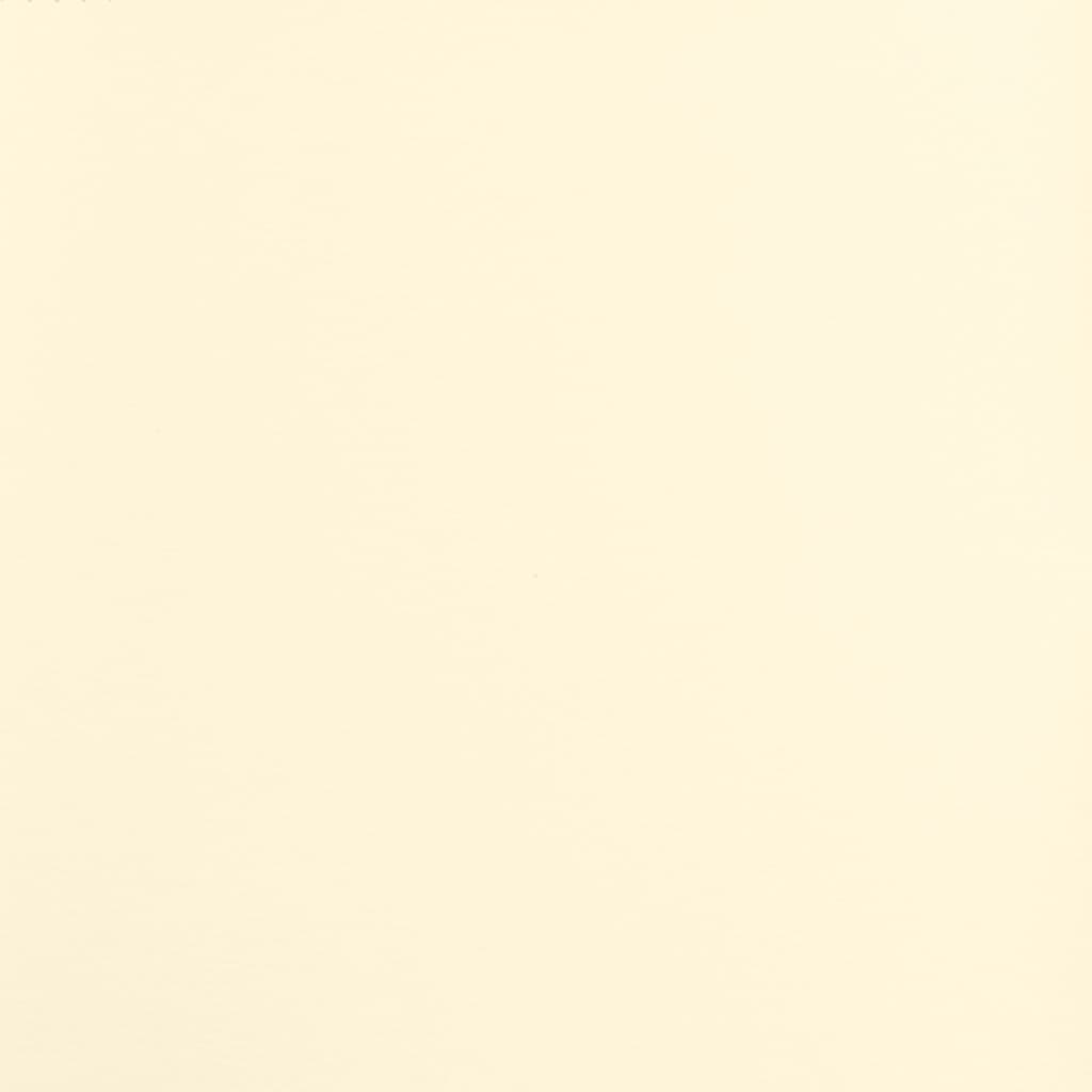 Chaises pivotantes à manger lot de 6 Crème Tissu - XIOS