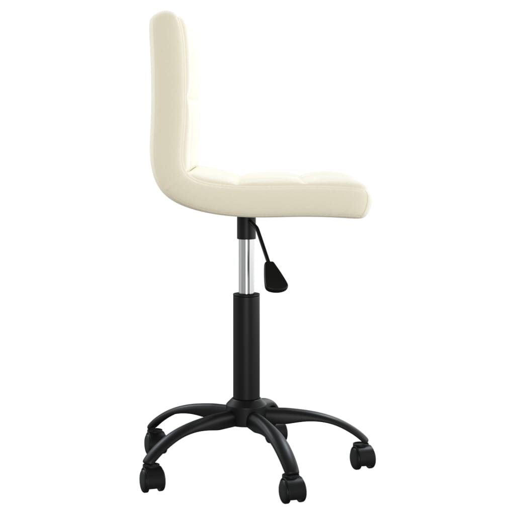 Chaise pivotante de salle à manger Crème Velours - XIOS