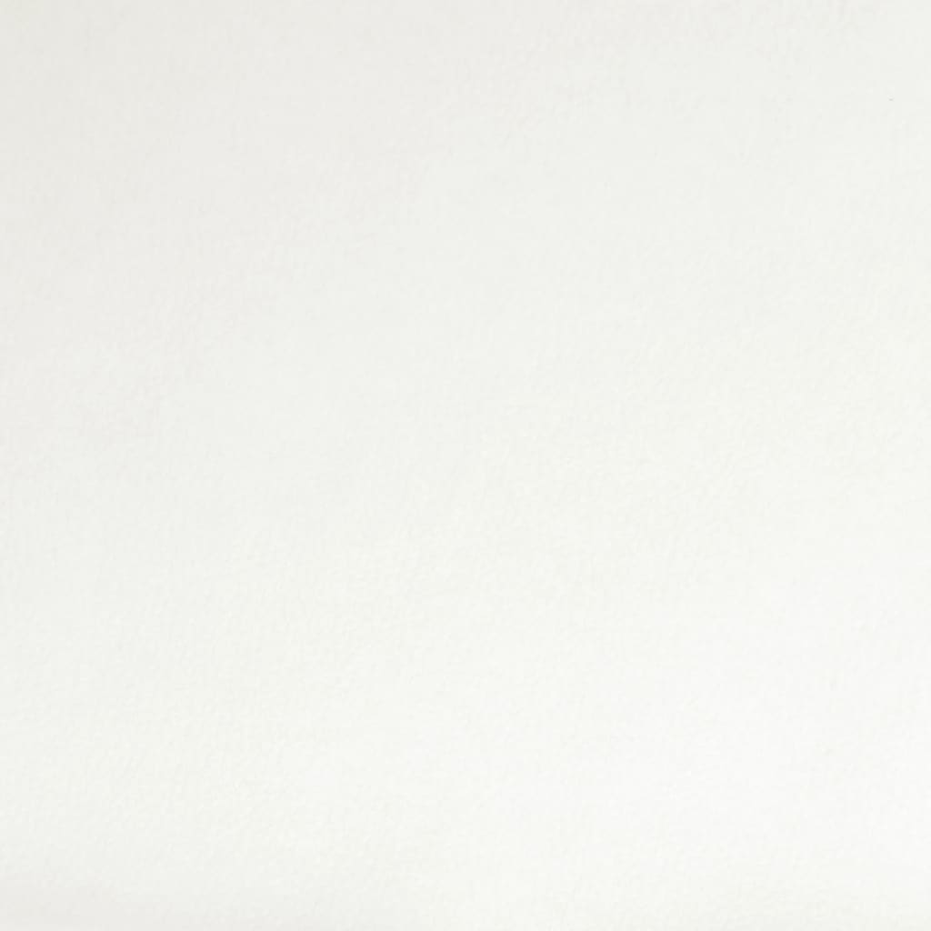 Chaise pivotante de salle à manger Blanc Similicuir - XIOS