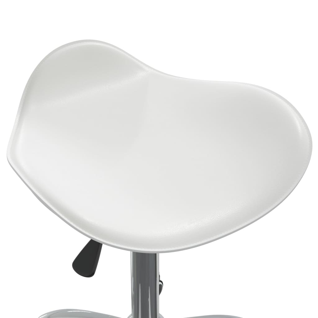 Chaise de bureau Blanc Similicuir - XIOS