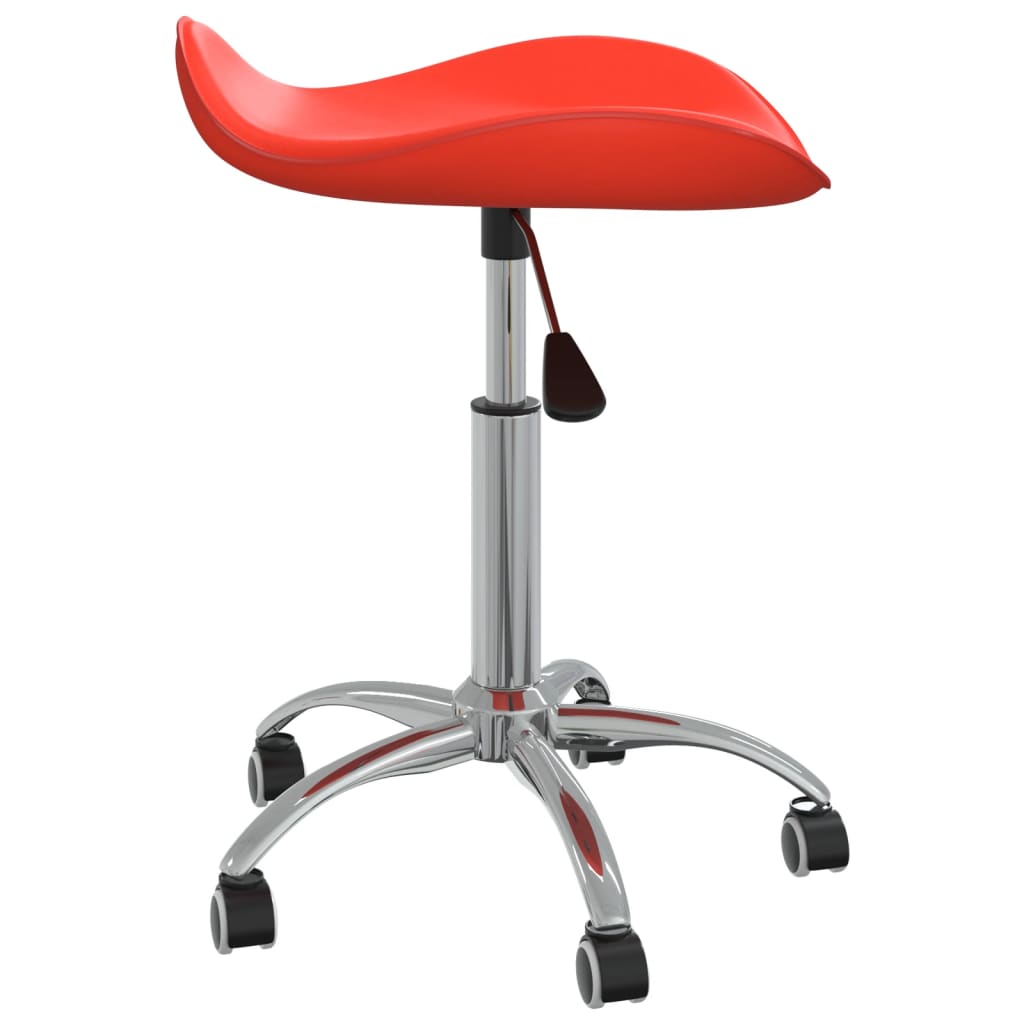 Chaise de bureau Rouge Similicuir - XIOS