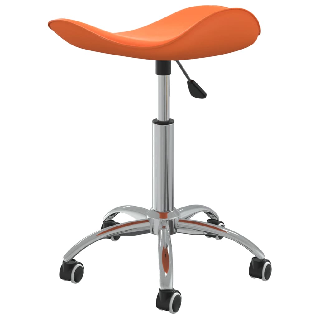 Chaise de bureau Orange Similicuir - XIOS