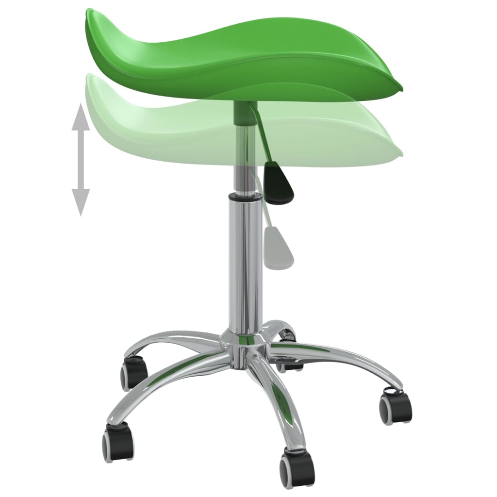 Chaise de bureau Vert Similicuir - XIOS
