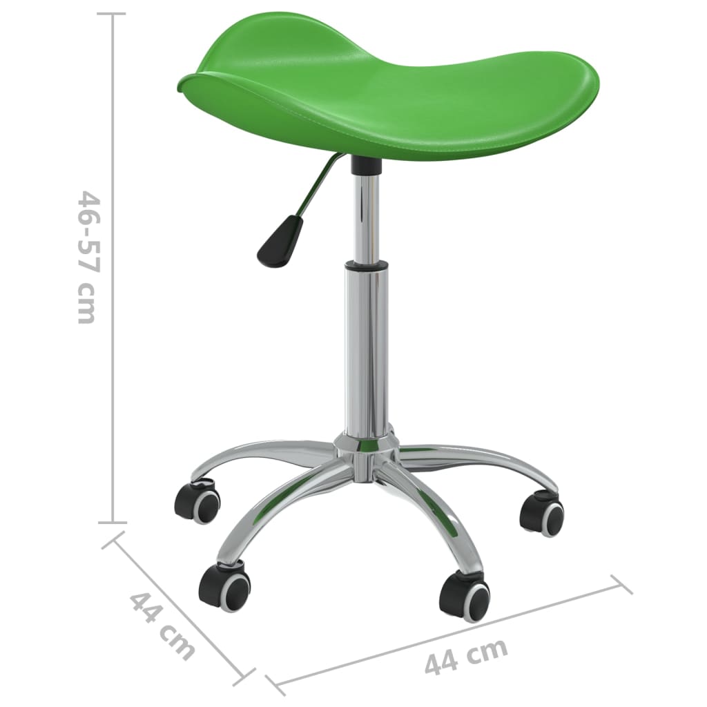 Chaise de bureau Vert Similicuir - XIOS