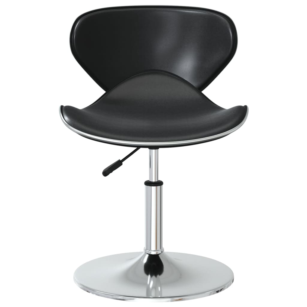 Chaises à manger lot de 4 noir similicuir - XIOS