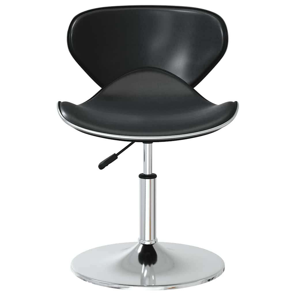 Chaises à manger lot de 6 noir similicuir - XIOS