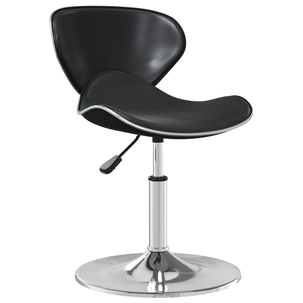 Chaise de salle à manger Noir Similicuir - XIOS