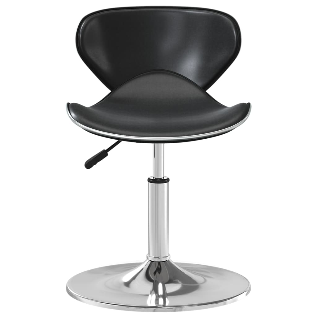 Chaise de salle à manger Noir Similicuir - XIOS