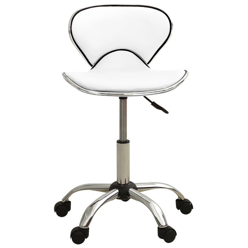 Chaise de bureau Blanc Similicuir - XIOS