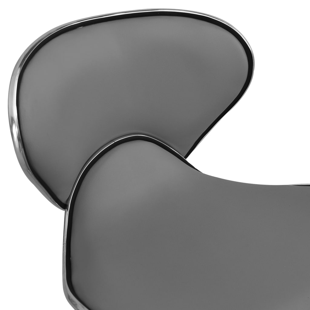 Chaise de bureau Gris Similicuir - XIOS