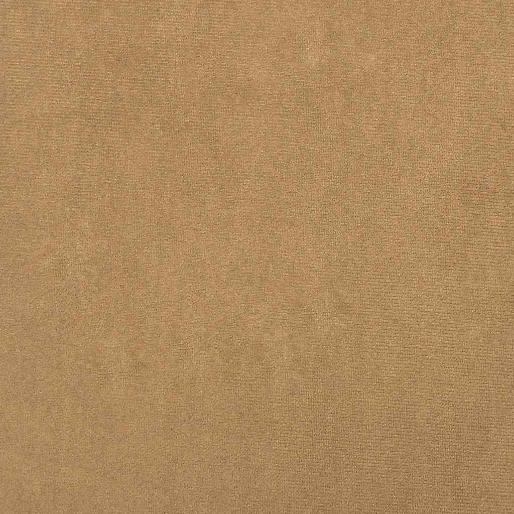 Chaises pivotantes à manger lot de 6 marron velours - XIOS