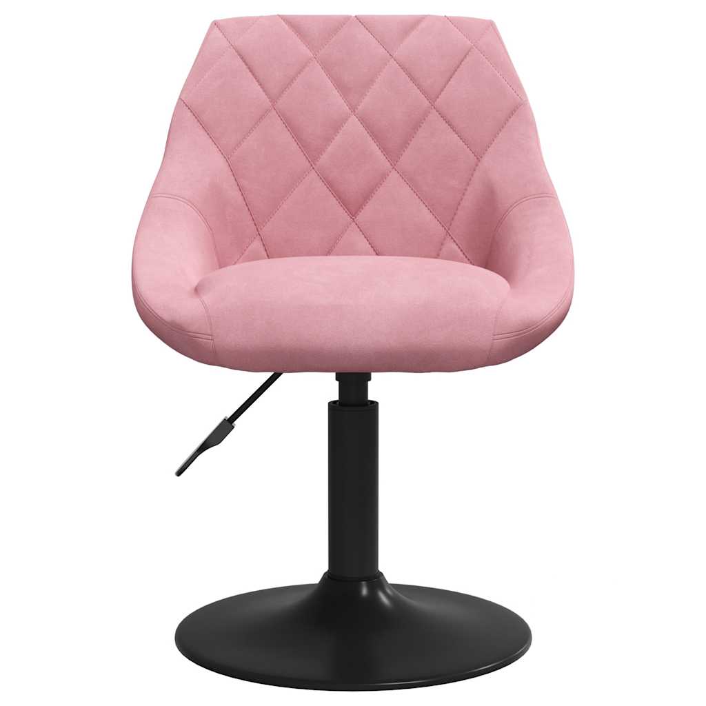Chaise de salle à manger Rose Velours - XIOS