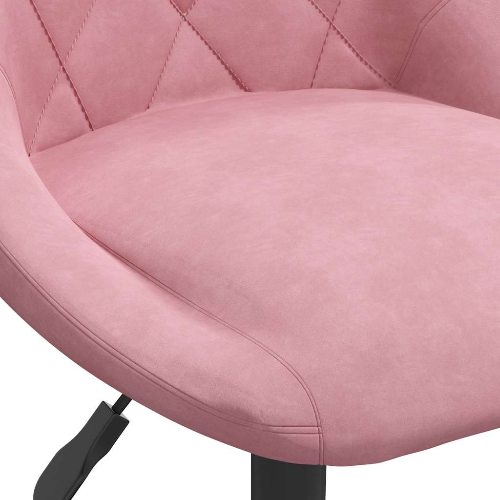 Chaise de salle à manger Rose Velours - XIOS