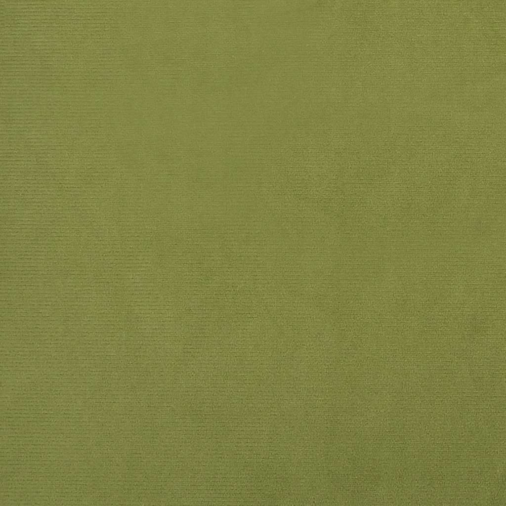 Chaises pivotantes à manger lot de 6 vert clair velours - XIOS
