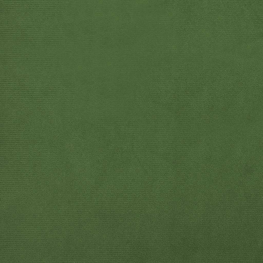 Chaises pivotantes à manger lot de 6 vert foncé velours - XIOS