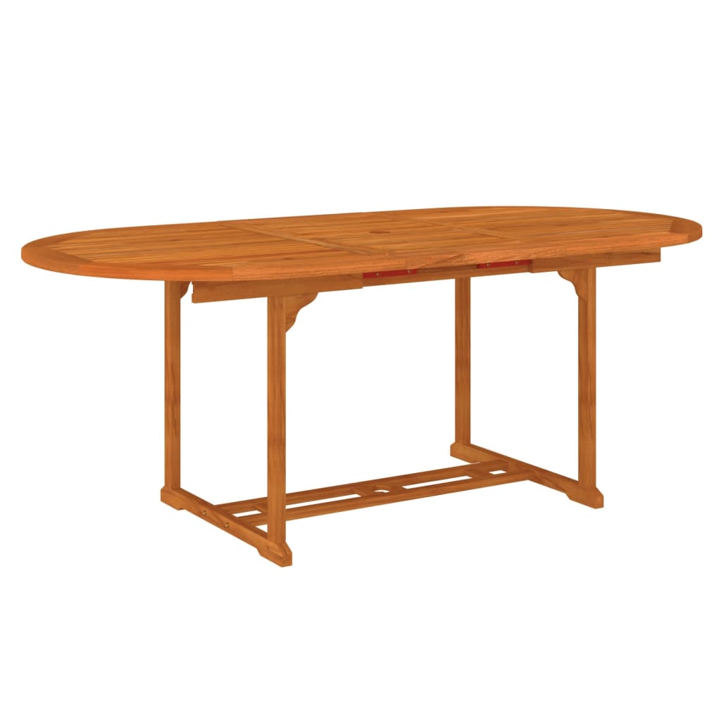 Ensemble à manger de jardin 5 pcs Bois d'eucalyptus massif