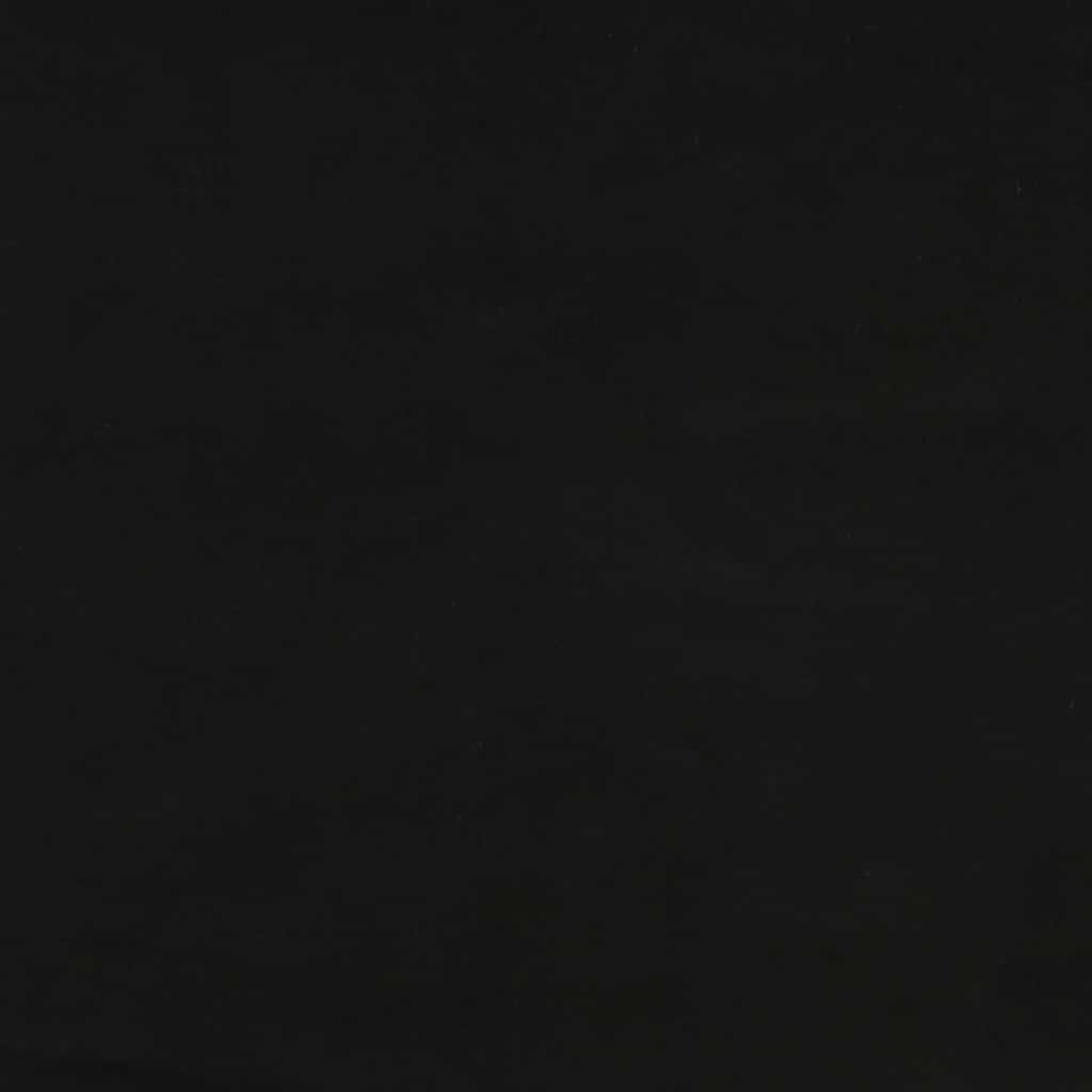 Tabouret rond Noir Velours - XIOS