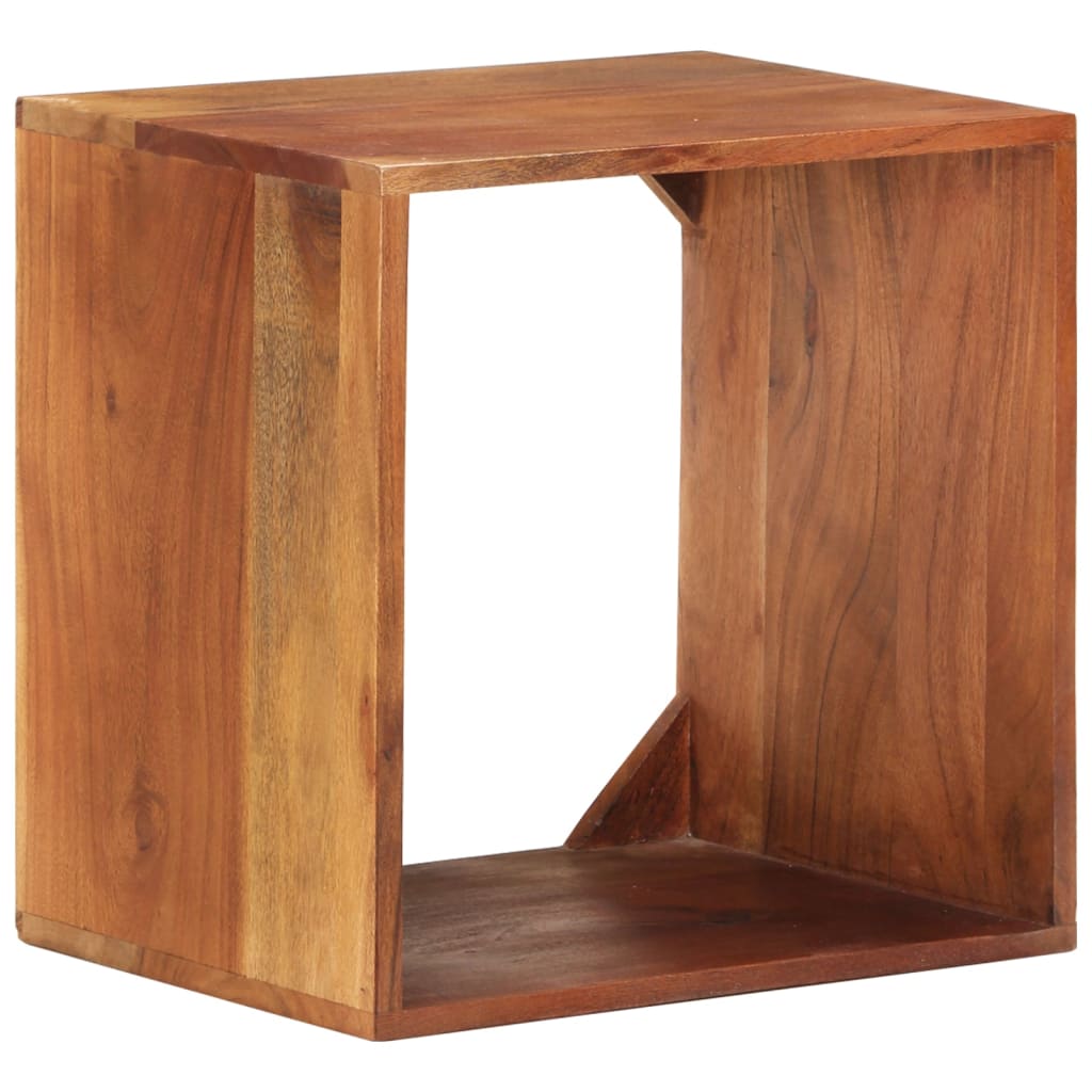 Étagère murale 40x30x40 cm Bois d'acacia solide - XIOS