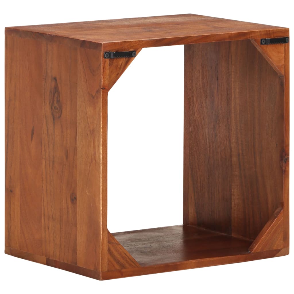 Étagère murale 40x30x40 cm Bois d'acacia solide - XIOS