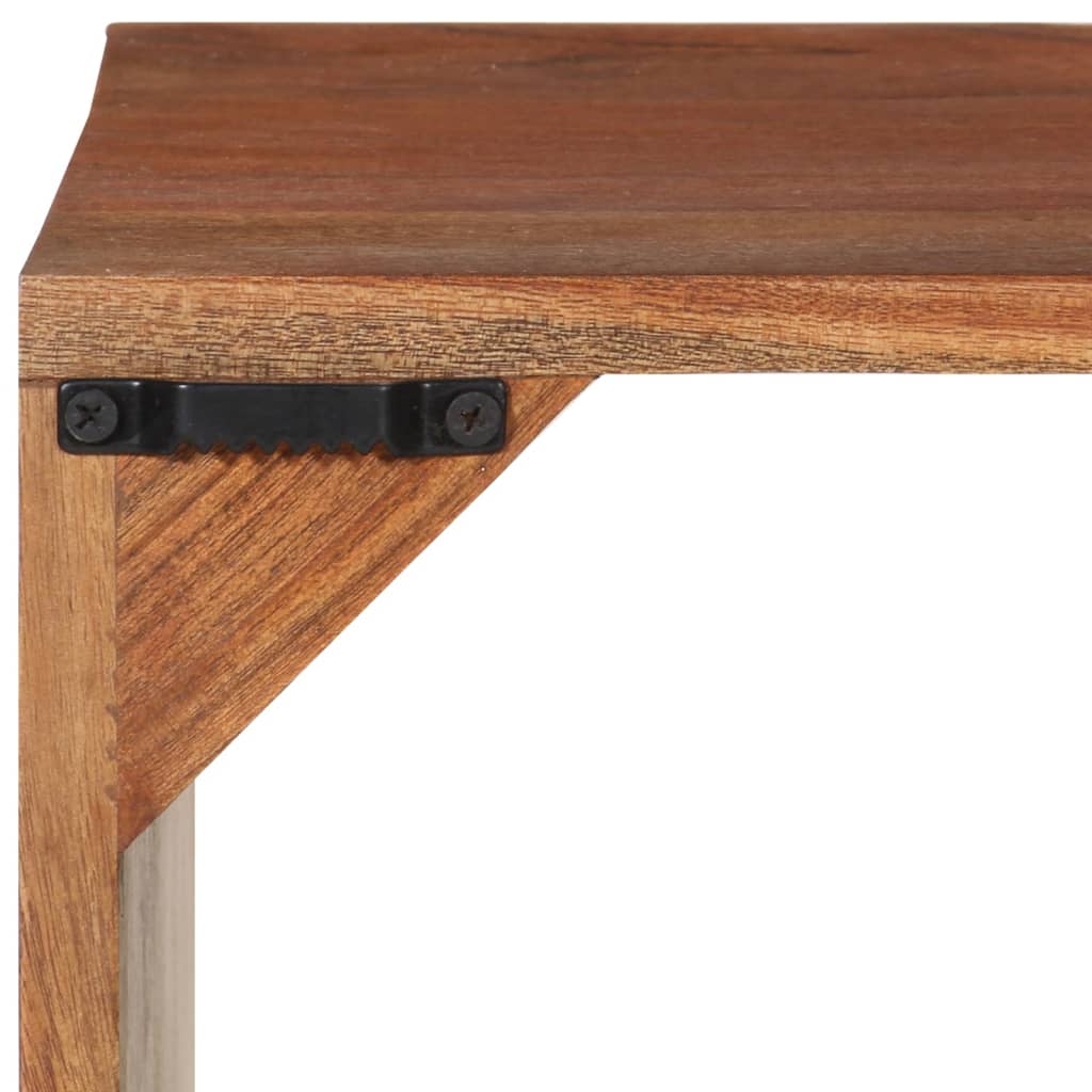 Étagère murale 40x30x40 cm Bois d'acacia solide - XIOS