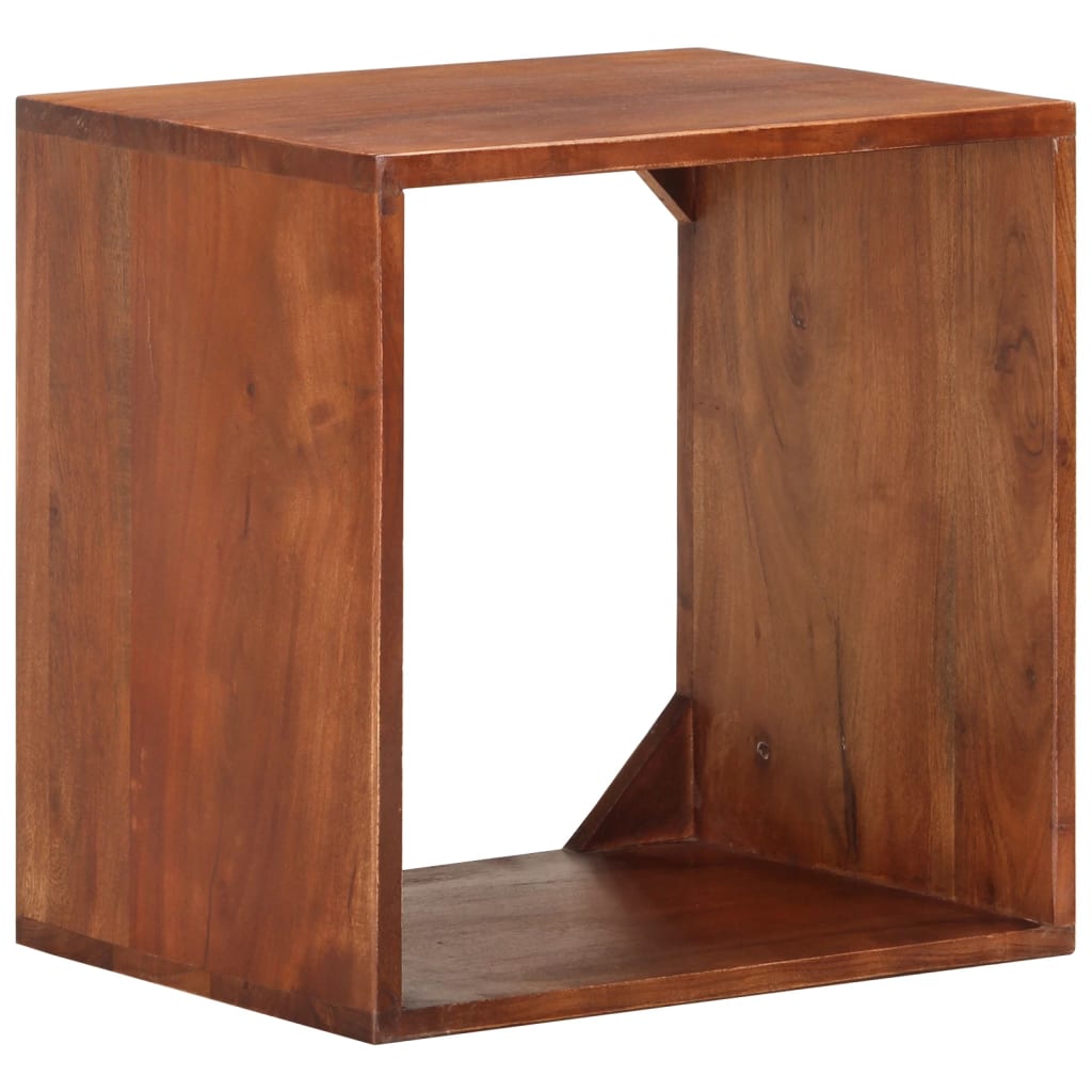 Étagère murale 40x30x40 cm Bois d'acacia solide - XIOS