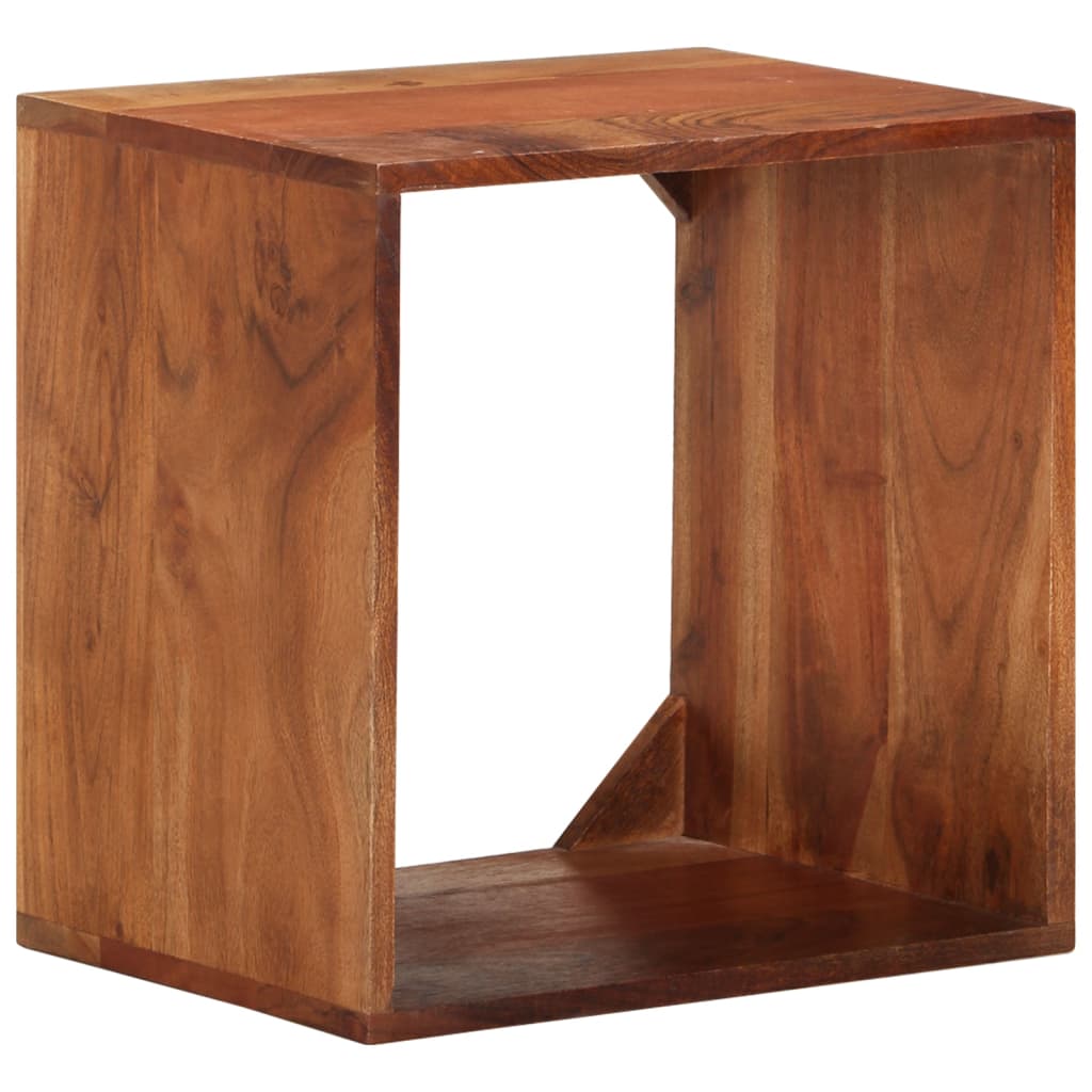 Étagère murale 40x30x40 cm Bois d'acacia solide - XIOS
