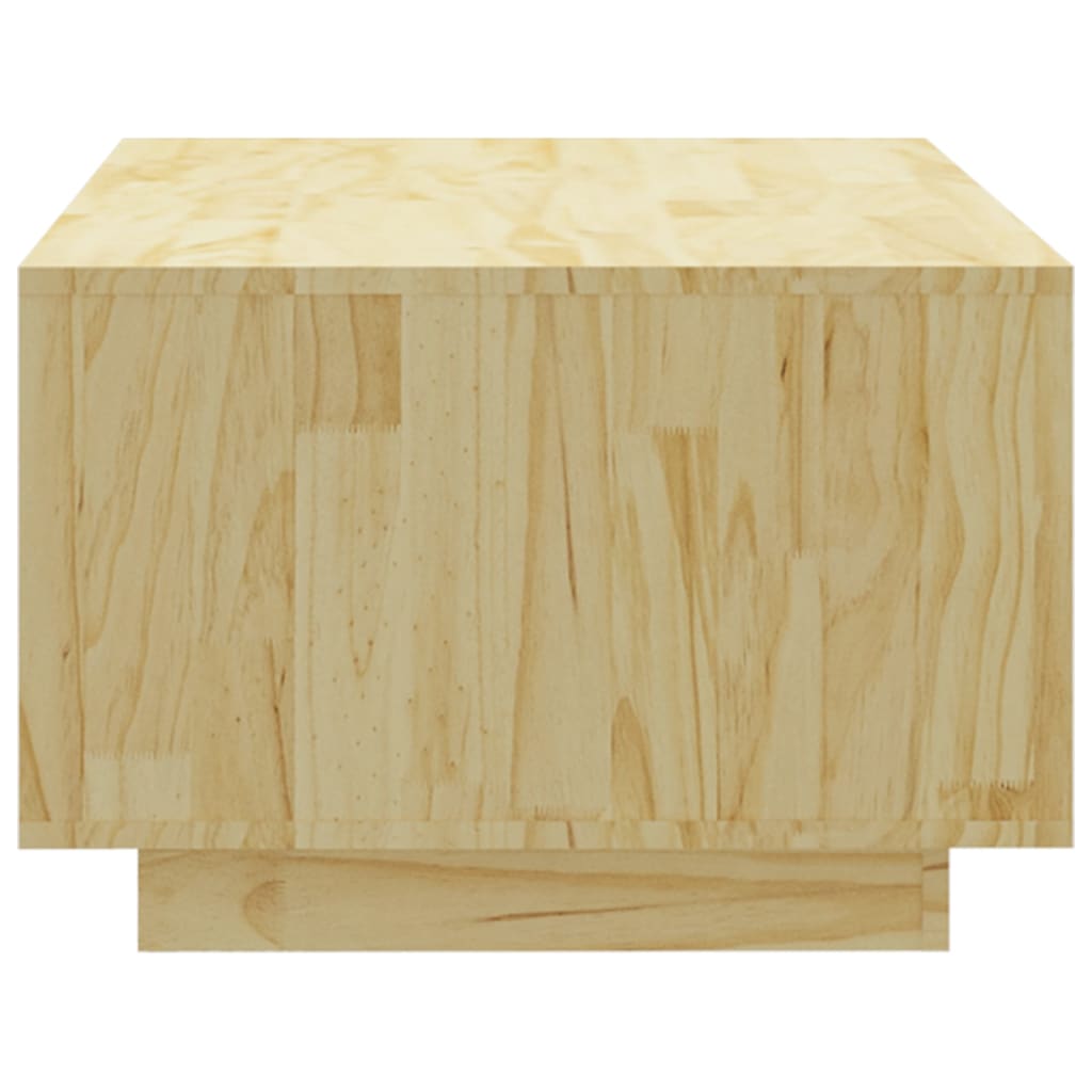 Table basse 110x50x33,5 cm bois de pin massif - XIOS