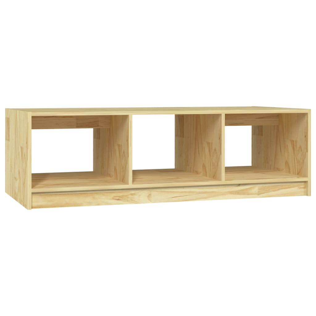 Table basse 110x50x34 cm Bois de pin massif - XIOS