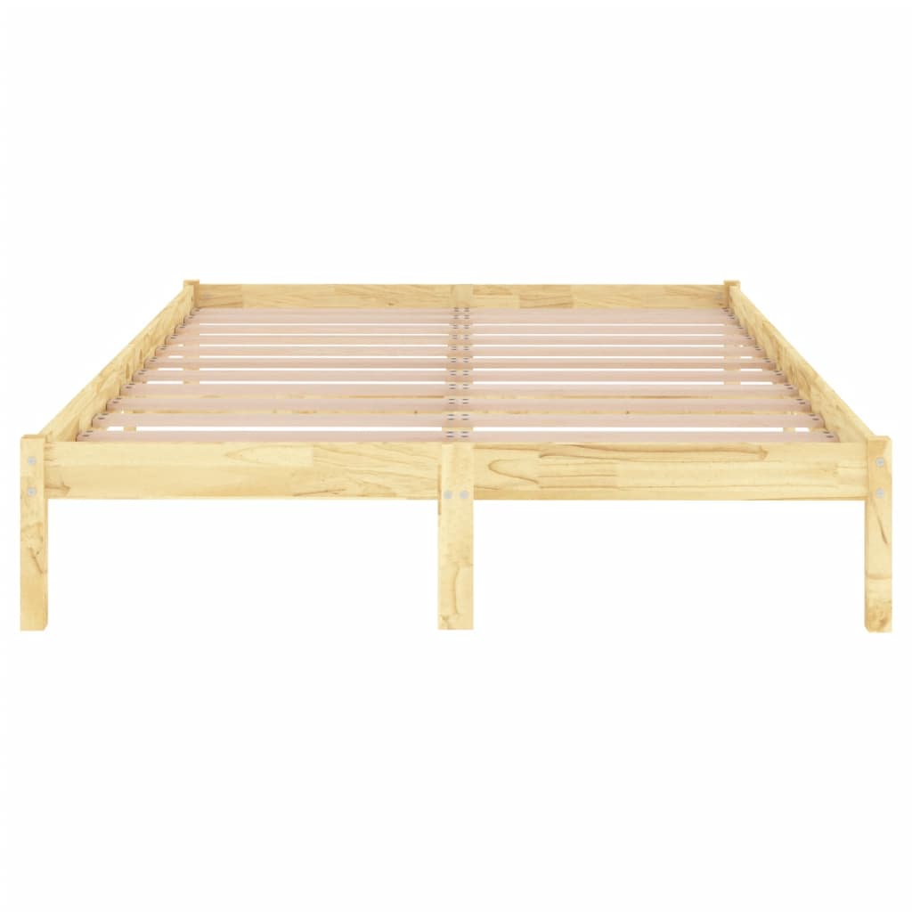 Cadre de lit sans matelas bois massif 200x200 cm - XIOS