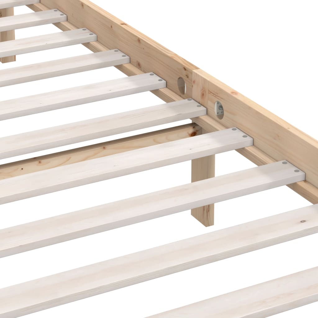 Cadre de lit sans matelas bois massif - XIOS