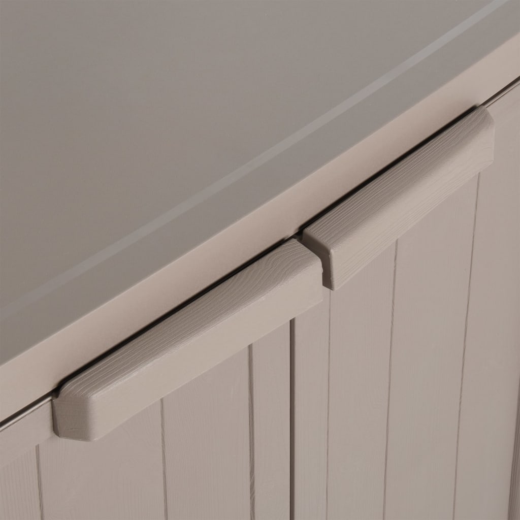 Armoire de rangement jardin Marron 65x45x88cm PP Aspect de bois - XIOS