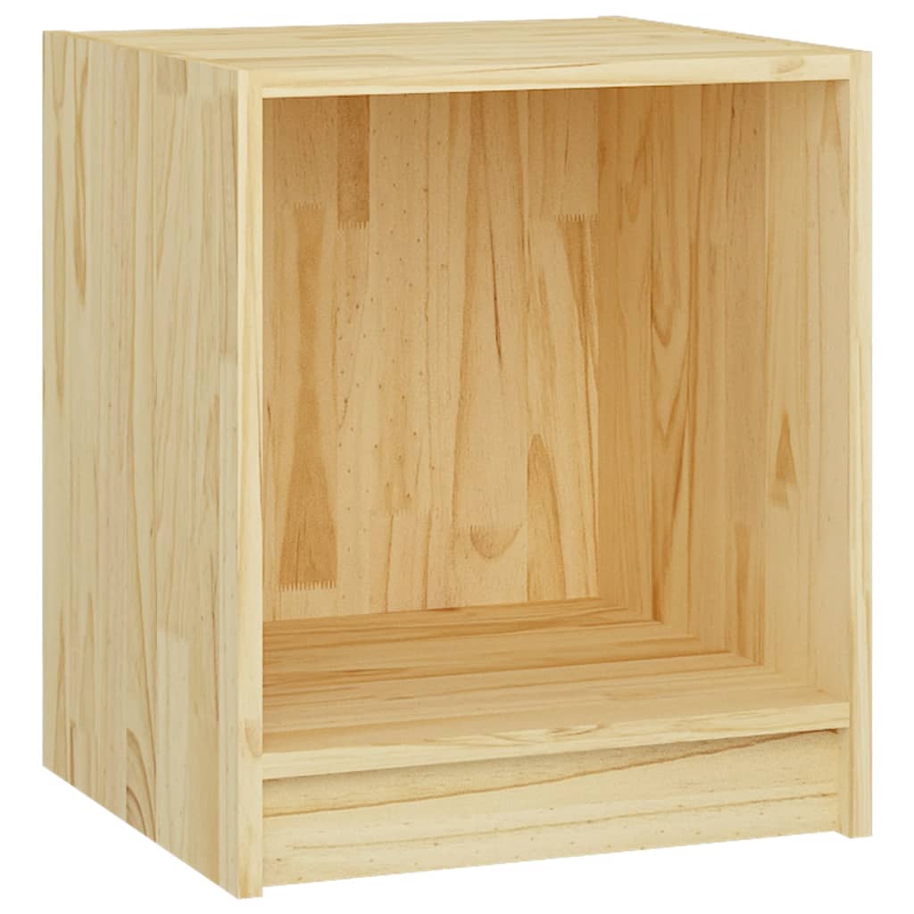 Table de chevet 35,5x33,5x41,5 cm bois de pin massif - XIOS
