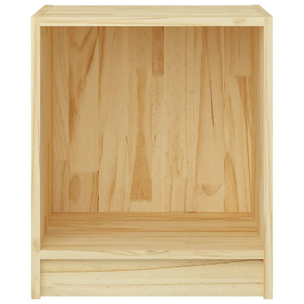 Table de chevet 35,5x33,5x41,5 cm bois de pin massif - XIOS