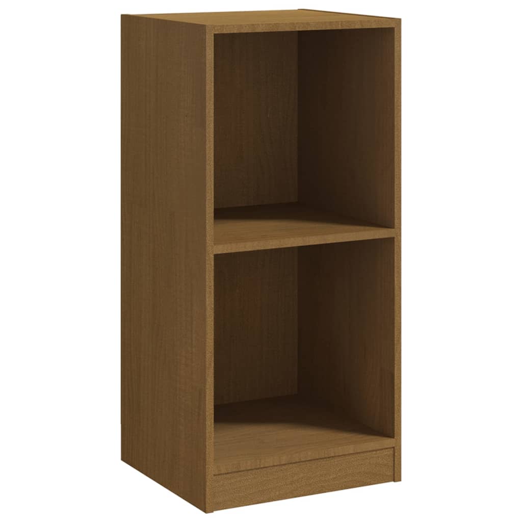 Armoire d'appoint Marron miel 35,5x33,5x76cm Bois de pin massif - XIOS