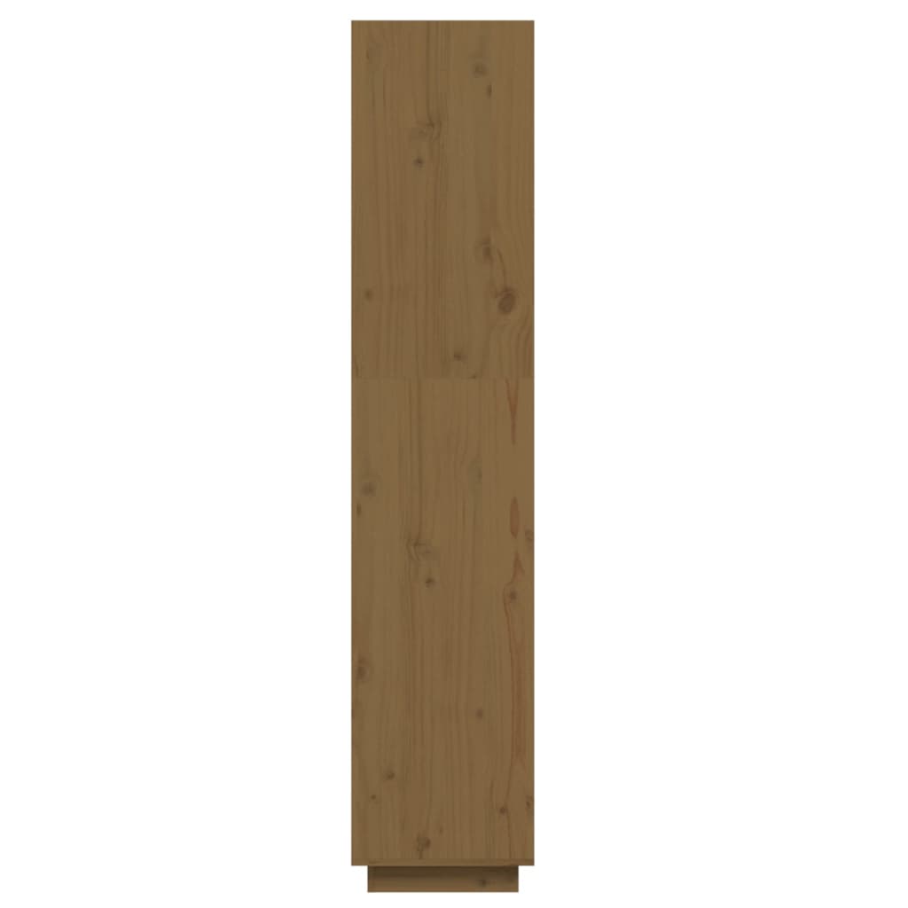 Bibliothèque/Cloison Marron miel 40x35x167 cm Pin solide - XIOS