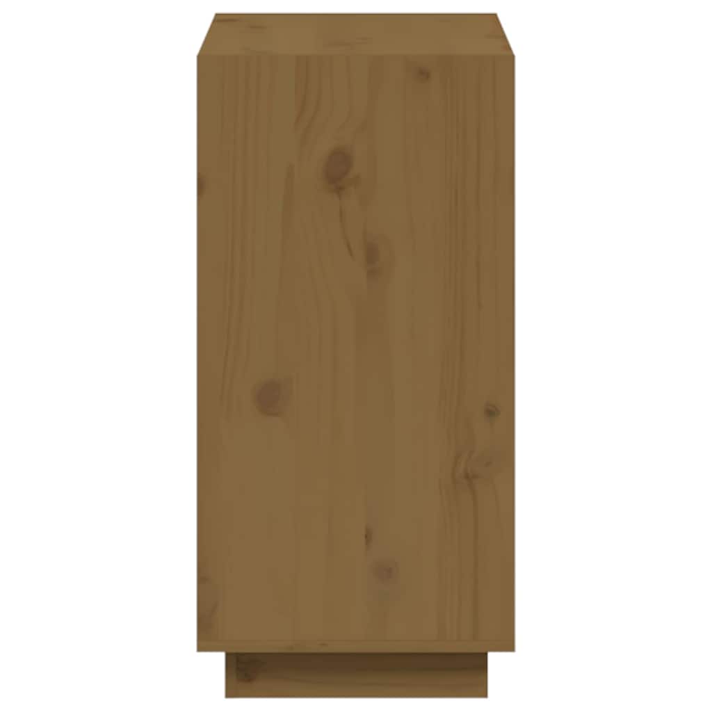 Bibliothèque Marron miel 60x35x71 cm Bois de pin massif - XIOS