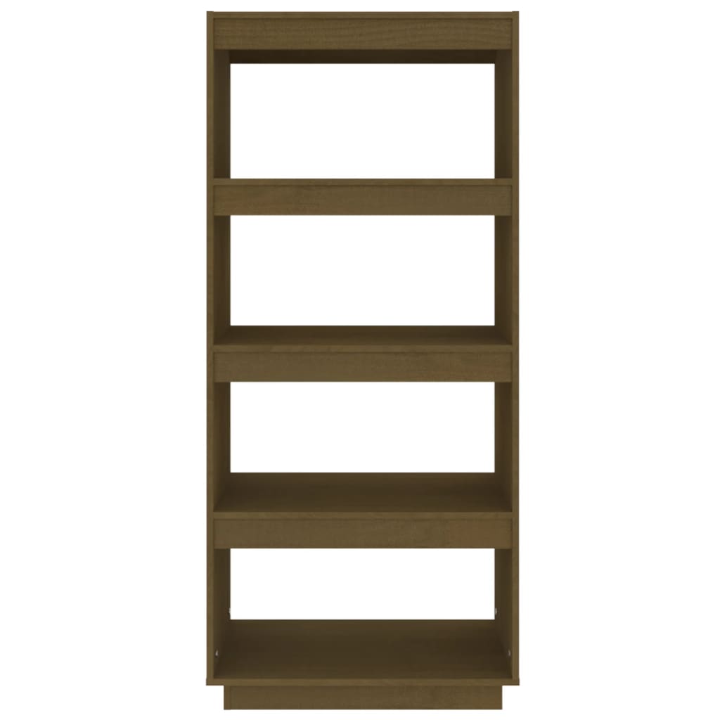 Bibliothèque/Séparateur de pièce Marron miel 60x35x135 cm Pin - XIOS