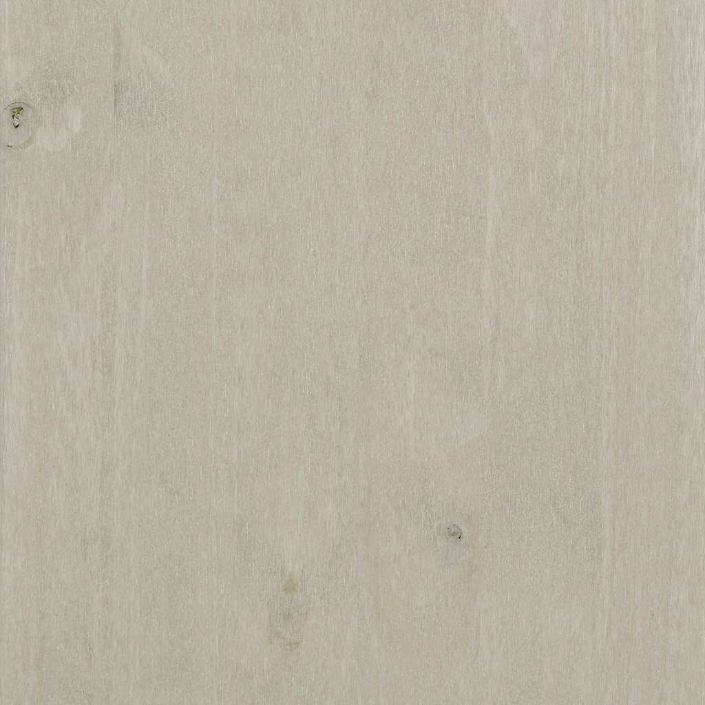 Buffet HAMAR Blanc 85x35x80 cm Bois massif de pin - XIOS
