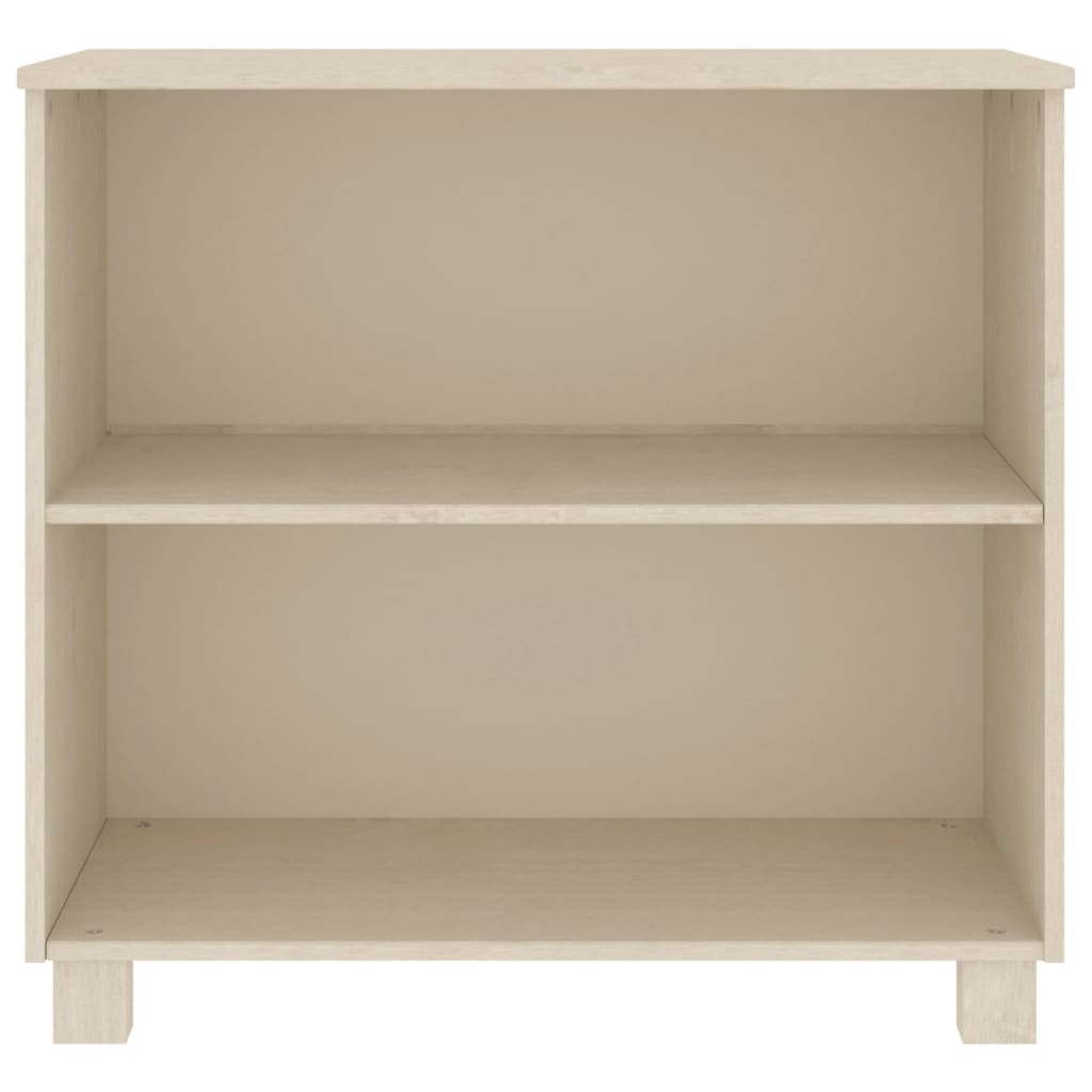 Buffet HAMAR Marron miel 85x35x80 cm Bois massif de pin - XIOS