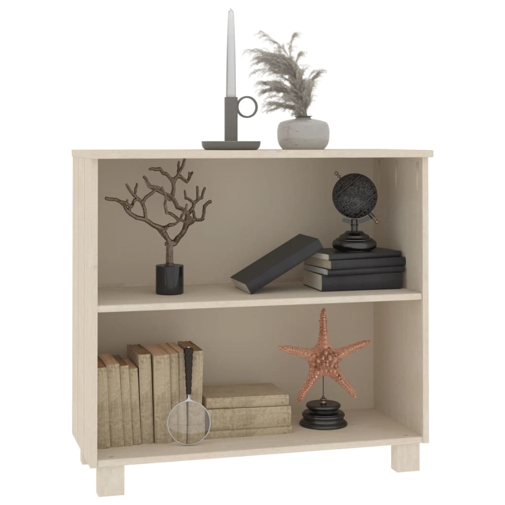 Buffet HAMAR Marron miel 85x35x80 cm Bois massif de pin - XIOS