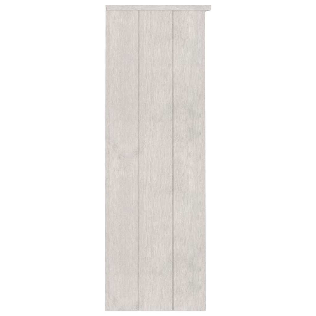 Dessus de buffet HAMAR Blanc 85x35x100 cm Bois de pin massif - XIOS