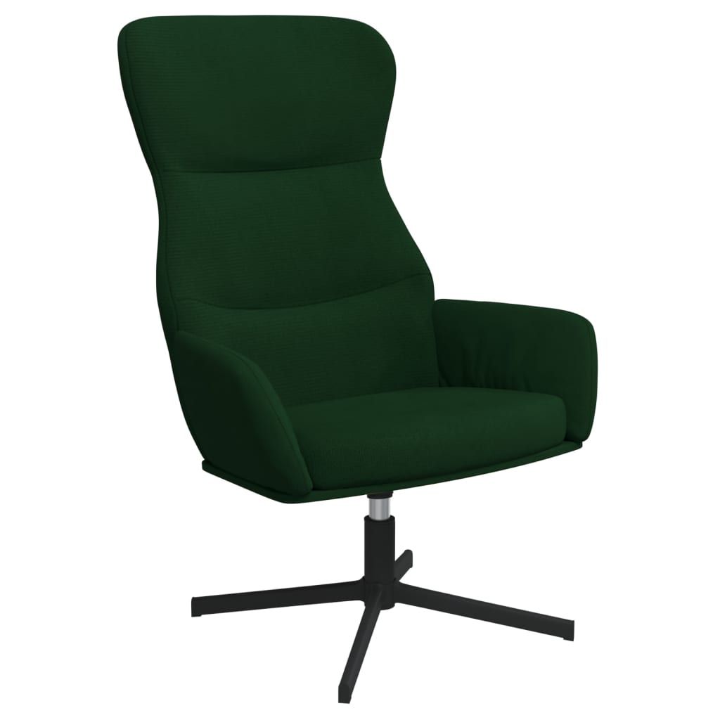 Chaise de relaxation Vert foncé Velours - XIOS