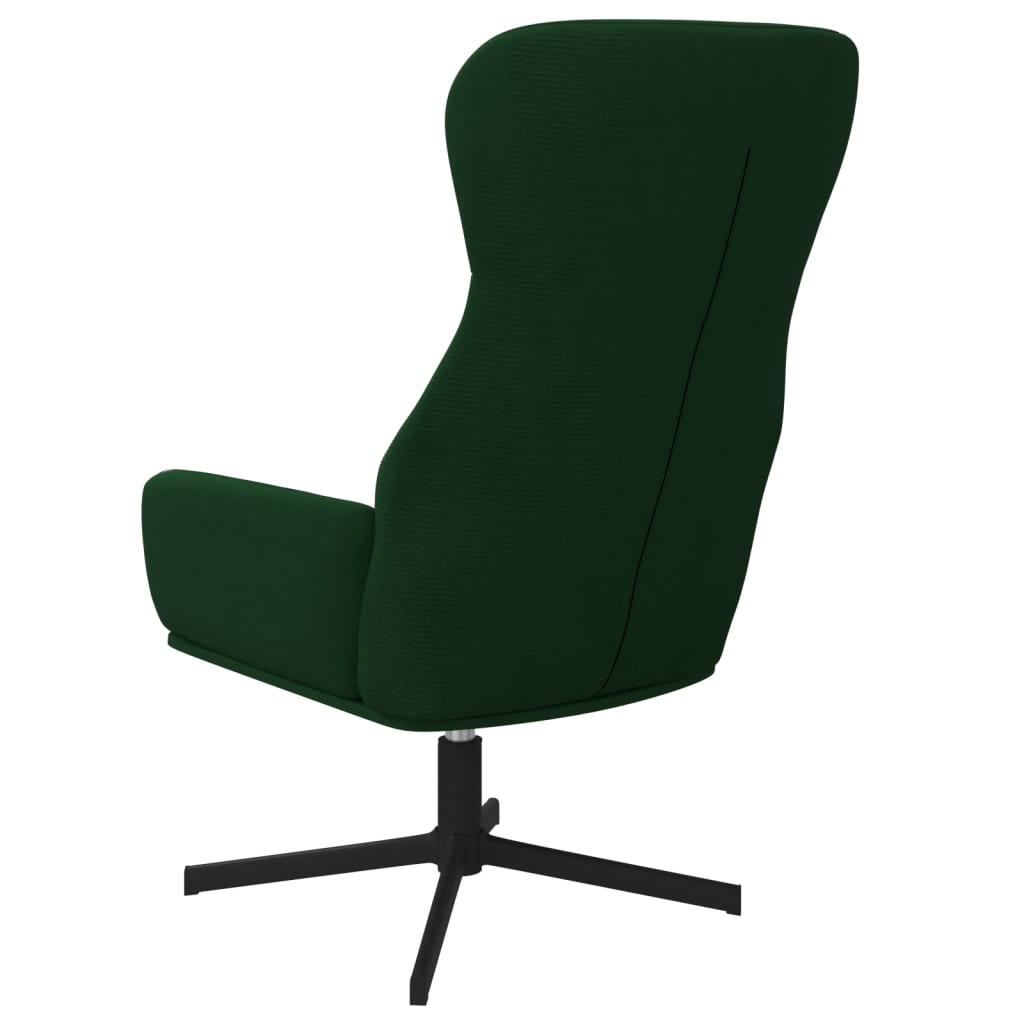 Chaise de relaxation Vert foncé Velours - XIOS