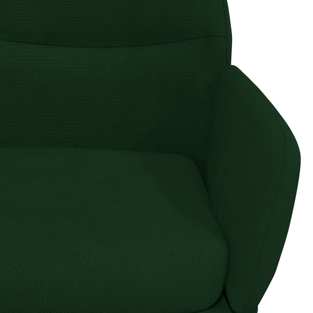 Chaise de relaxation Vert foncé Velours - XIOS